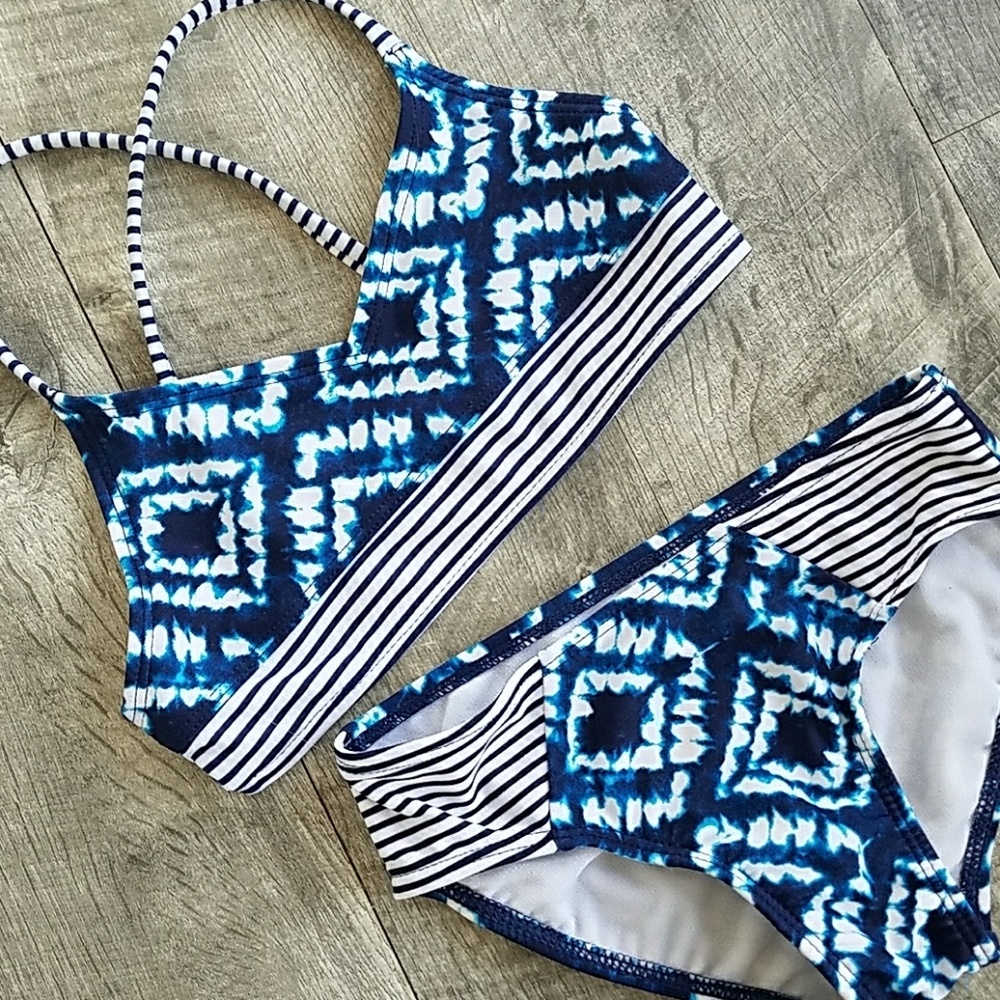 [🚫Sold🚫]Xhilaration// Girls Tie Dye Bikini 6/6X